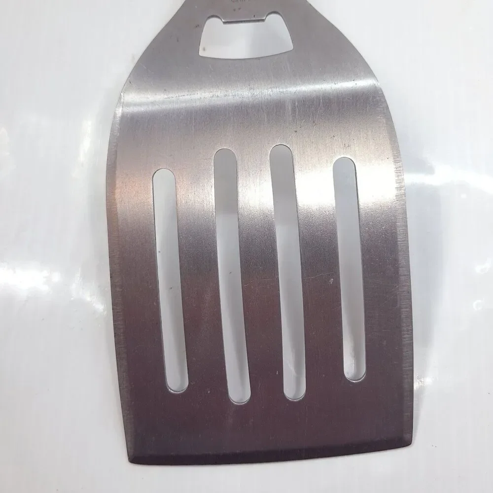 Williams-Sonoma BBQ spatula turner flipper Grilling Tool wood handle stainless